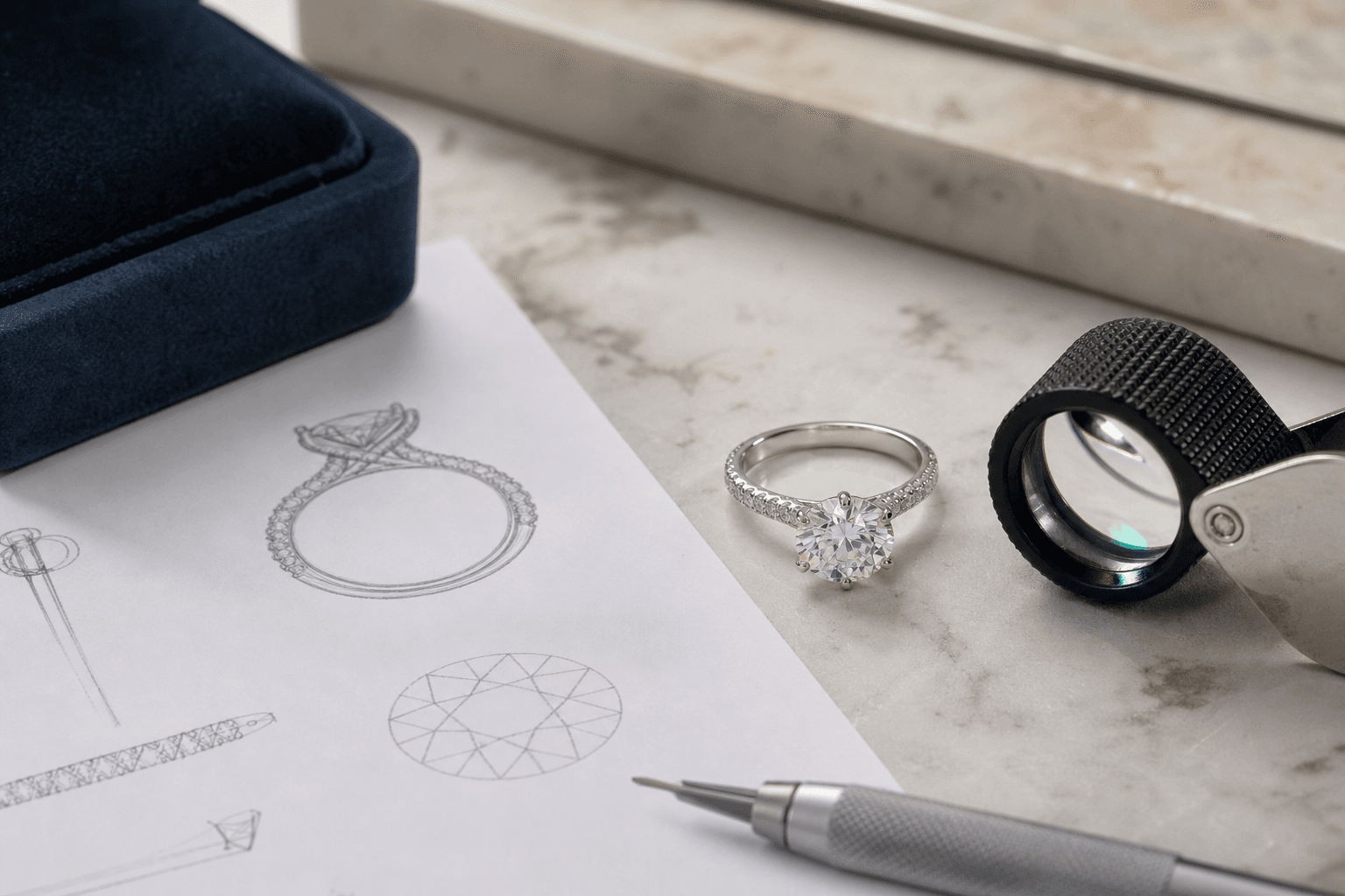 What Should You Check Before Choosing a Moissanite Engagement Ring?