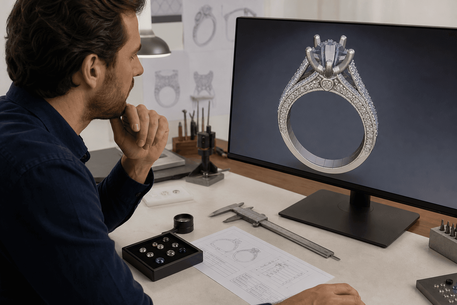 Jewelry CAD Previews: What to Review Before Approving a Custom Piece