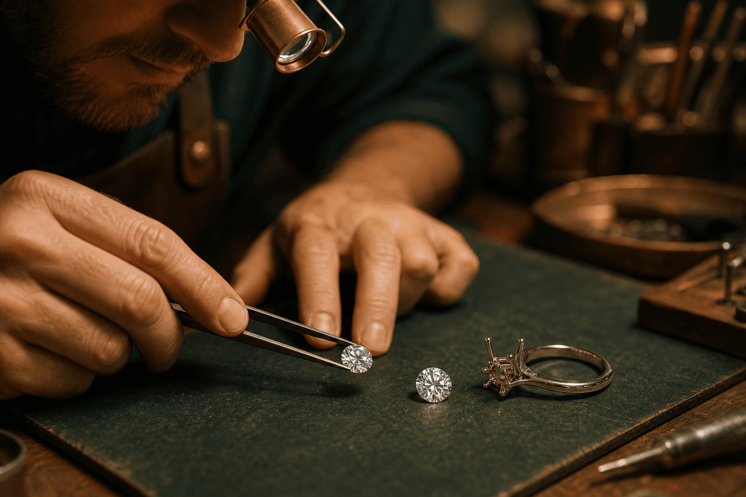 Moissanite vs Diamond for Engagement Rings: What Changes?