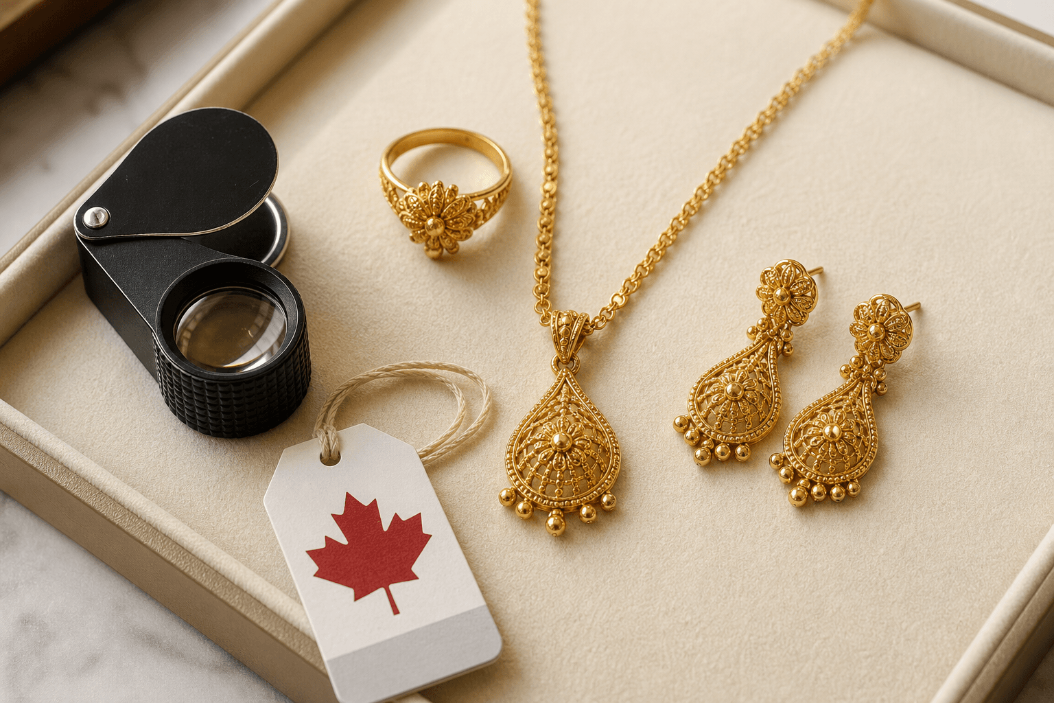 Gold Jewellery Buying in Canada: What to Check Before You Order