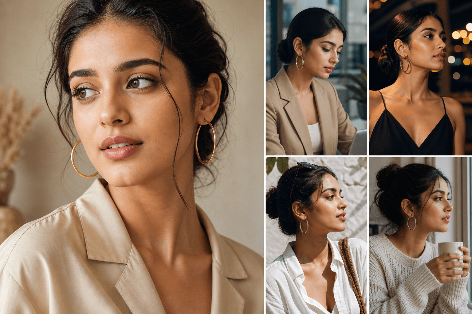 Hoop earrings styling for every occasion